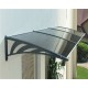 Transpaforza TF STD 1.12 Kapı Üstü Sundurma 120 X 100 Gri 3 mm Solid Levha 