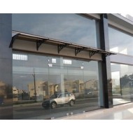 Transpaforza TF STD 1.10 Kapı Üstü Sundurma 100 X 100 Bronz