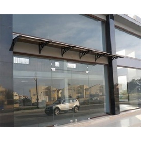 Transpaforza TF STD 1.10 Kapı Üstü Sundurma 100 X 100 Bronz