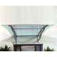 Transpaforza TF Delux 1,16 Alüminyum Ayaklı Sundurma 160 X 100 Yeşil 4 mm Solid Levha - Alüminyum Ayaklı Sundurmalar