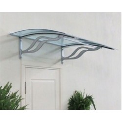 Transpaforza TF Delux 1,16 Alüminyum Ayaklı Sundurma 160 X 100 Yeşil 4 mm Solid Levha 