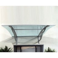 Transpaforza TF Delux 1,14 Alüminyum Ayaklı Sundurma 140 X 100 Yeşil 4 mm Solid Levha