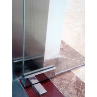 THR-6301-SSS Thoor Hidrolik Cam Kapı Menteşesi Alt (Zeminden Cama)