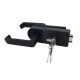 THR-1100-MBAL Thoor Round Cam Kapı Kilidi - Rondo Cam Kapı Kolları