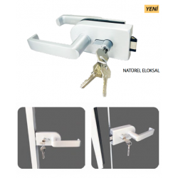 THOOR ROUND CAM KAPI KİLİDİ KISA (120 mm)