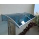 TF Prolüx Seri 15.15 Alüminyum Ayaklı Sundurma 150 X 150 Mavi 3 mm Solid Levha 