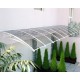 TF Prolüx Seri 15.15 Alüminyum Ayaklı Sundurma 150 X 150 Gri 3 mm Solid Levha 