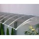 TF Prolüx Seri 15.15 Alüminyum Ayaklı Sundurma 150 X 150 Gri 3 mm Solid Levha 