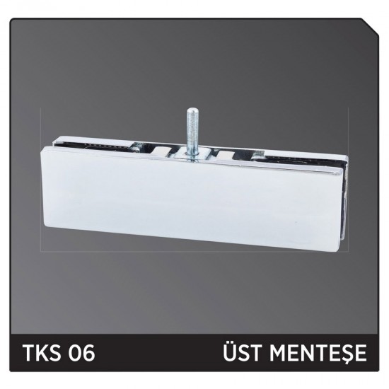 Teksan Cam Kapı Üst Menteşesi TKS 06 - Cam Kapı Menteşeleri