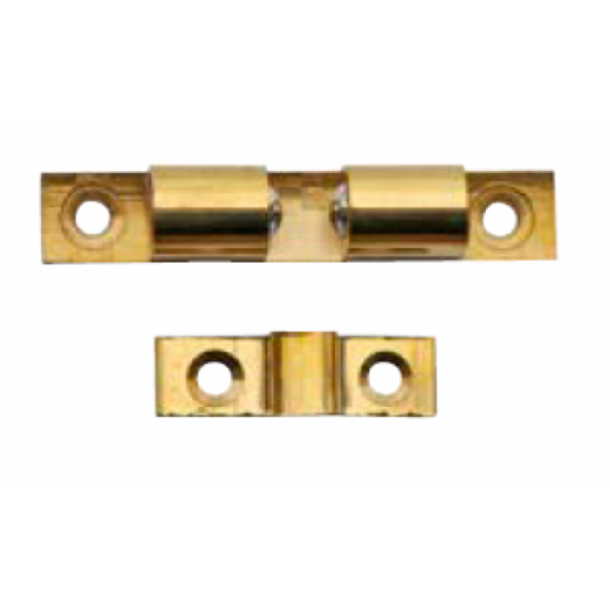 Canex Bilyalı Zamak Çıt Çıt Sarı - 5.0 cm - Mobilya Menteşeleri