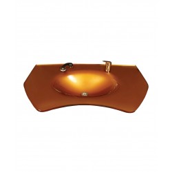Cam Lavabo Tugra Modeli 80x56 cm