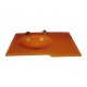 Cam Lavabo Slayt Modeli 80x56 cm - Cam Lavabo Modelleri