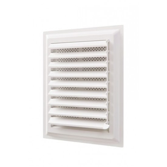 Plastik Banyo Wc Havalandırma Menfezi Yüzeysel Hareketli Panjur 44 X 34 Cm