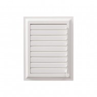 Plastik Banyo WC Havalandırma Menfezi Yüzeysel Hareketli 30x30 cm 