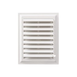 Plastik Banyo WC Havalandırma Menfezi Yüzeysel Hareketli 30x30 cm 