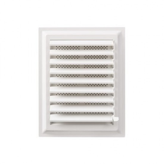 Plastik Banyo WC Havalandırma Menfezi Yüzeysel Hareketli 30x30 cm 