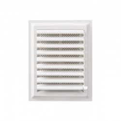 Plastik Banyo Wc Havalandırma Menfezi Yüzeysel Hareketli 25X25 Cm
