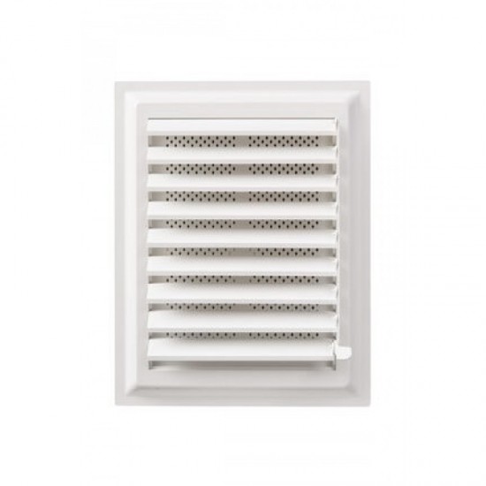Plastik Banyo Wc Havalandırma Menfezi Yüzeysel Hareketli 25X25 Cm
