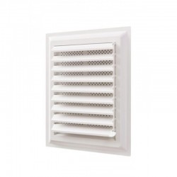Plastik Banyo Wc Havalandırma Menfezi Yüzeysel Hareketli 25X25 Cm