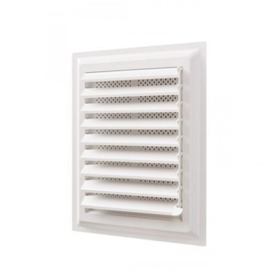 Plastik Banyo Wc Havalandırma Menfezi Yüzeysel Hareketli 25X25 Cm