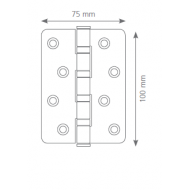 Canex Paslanmaz Menteşe  ( Oval ) 1.7 mm