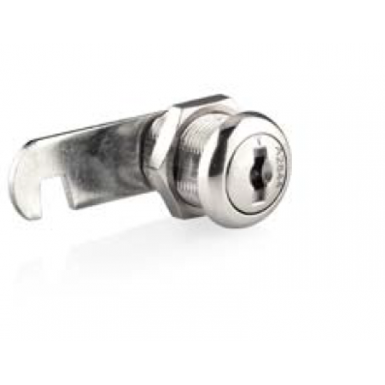 Canex Mandallı Çekmece Kilidi 25 mm / Nikel - Mobilya Kilitleri