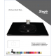 Cam Lavabo Single Modeli 80x56 cm - Cam Lavabo Modelleri