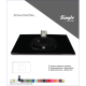 Cam Lavabo Single Modeli 70x56 cm - Cam Lavabo Modelleri