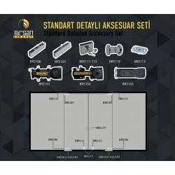 Birsan Hidrolik Motor Standart Detaylı  Yer Hidroliği BRS 101-STD