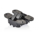 Akordiyon Menteşe Ayarlı (Siyah) 135 mm - Merkez Zamak 10.314.135 - Akordiyon Menteşeler