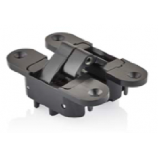 Akordiyon Menteşe Ayarlı (Siyah) 135 mm - Merkez Zamak 10.314.135 - Akordiyon Menteşeler