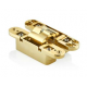 Akordiyon Menteşe Ayarlı (Sarı)  135 mm - Merkez Zamak 10.316.135 - Akordiyon Menteşeler