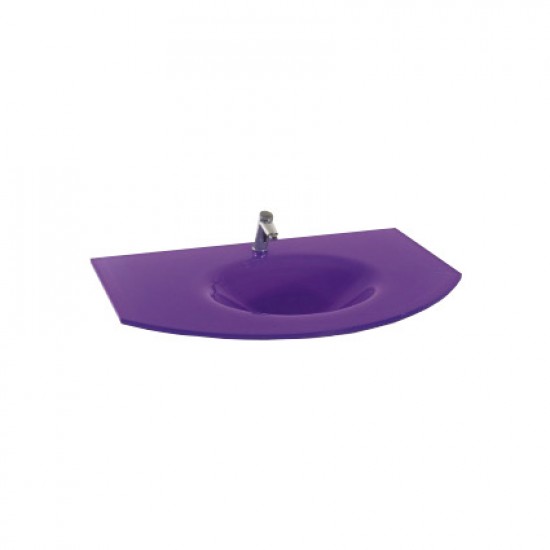 Cam Lavabo Derena Modeli 100x56 - Cam Lavabo Modelleri