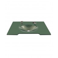 Cam Lavabo  Jumbo Modeli 70x56 cm