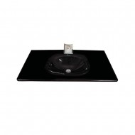 Cam Lavabo Single Modeli 100x56 cm