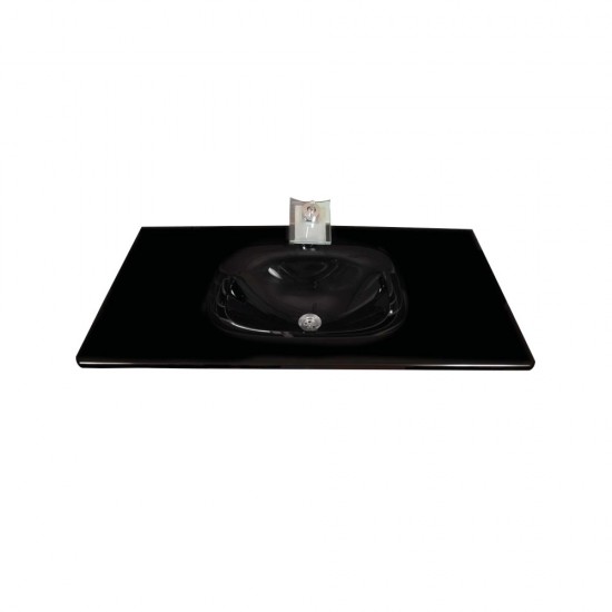 Cam Lavabo Single Modeli 100x56 cm - Cam Lavabo Modelleri