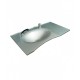 Cam Lavabo Sancak Modeli 90x56 cm - Cam Lavabo Modelleri