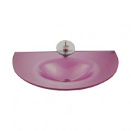 Cam Lavabo Safir Modeli 80x56 cm