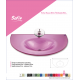 Cam Lavabo Safir Modeli 80x56 cm - Cam Lavabo Modelleri