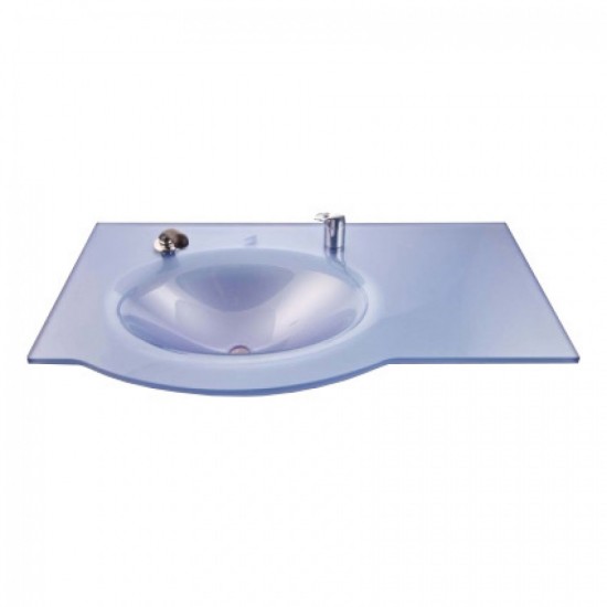 Cam Lavabo Quin Modeli 90x56 Cm - Cam Lavabo Modelleri