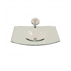 Cam Lavabo Dore Modeli 100x56 cm