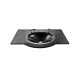 Cam Lavabo Platin Modeli 100x56 cm - Cam Lavabo Modelleri