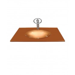 Cam Lavabo Klas Modeli 70x56 cm