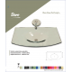 Cam Lavabo Dore Modeli 70x56 cm - Cam Lavabo Modelleri