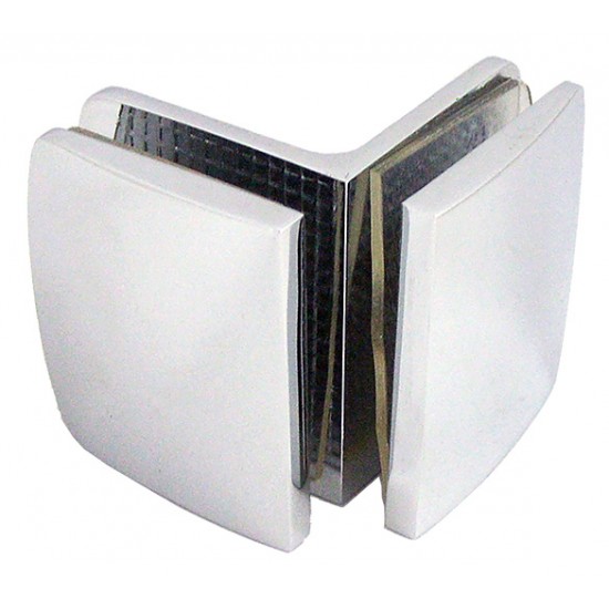 HT-4554-PCBR  Cam Panel Desteği Camdan Cama 90° - Paslanmaz Boru Çekme Kollar
