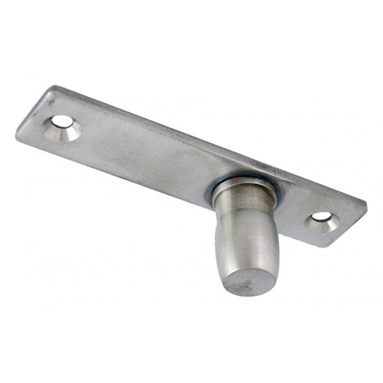 HT-2704-SSS Cam Kapı Üst Menteşe Kılavuzu  (Kasadan) - Cam Kapı Pompası Hidroliği