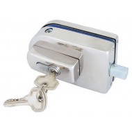 HT-1300-SSS  Cam Kapı Kilidi Kare
