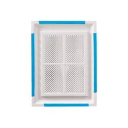 Menfez Plastik Banyo Wc Havalandırma Menfezi Yüzeysel Hareketli Panjur 37 X 37 cm