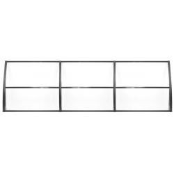 LUPIN Kapı Pencere Üstü Pratik Sundurma 105x360 - Şeffaf