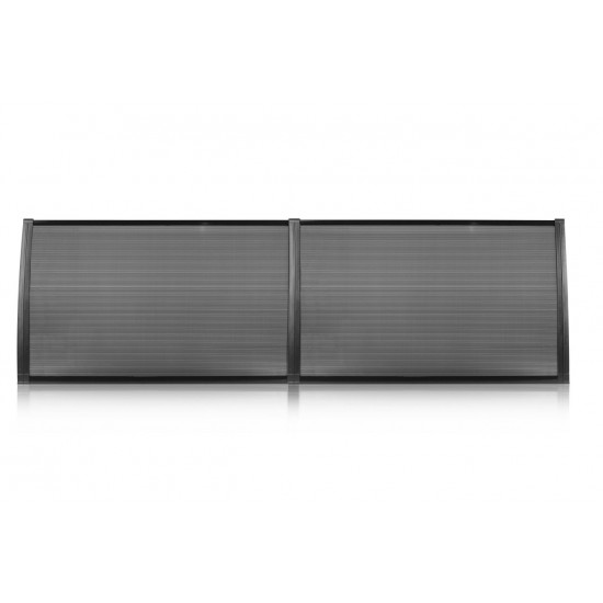 LOTUS Kapı Pencere Üstü Pratik Sundurma 70x240 - Siyah - Kapı Üstü Pratik Sundurma